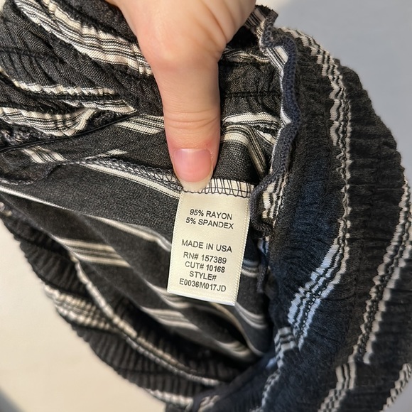 Altar’d State Strapless Striped Pantsuit - Picture 7 of 7